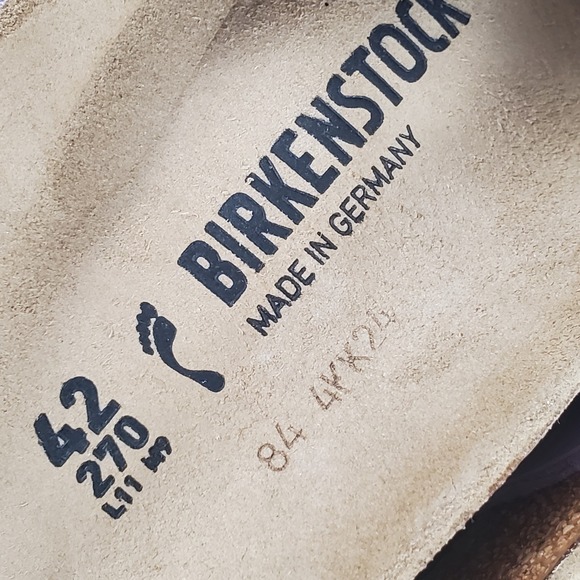 Birkenstock Catalina Womens Sandals Sz 11 Narrow Faded Purple Birko Flor - Picture 5 of 12